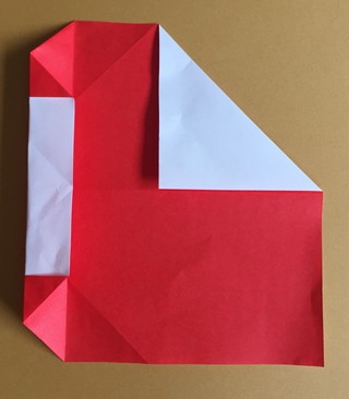 ハートの箸袋の折り方11-2